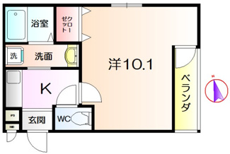 【間取り】 | フジパレス堺浅香