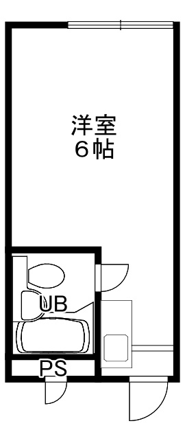 宇治市小倉町南堀池のアパートの間取り