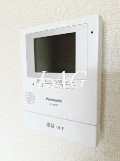 【セキュリティ】 | プルミエール町田 | モニター付きインターフォンです。