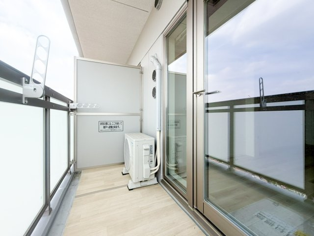 CREST TAPP名古屋山王のバルコニー