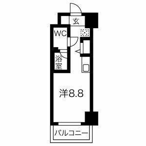 クラリッサ新川崎の間取り