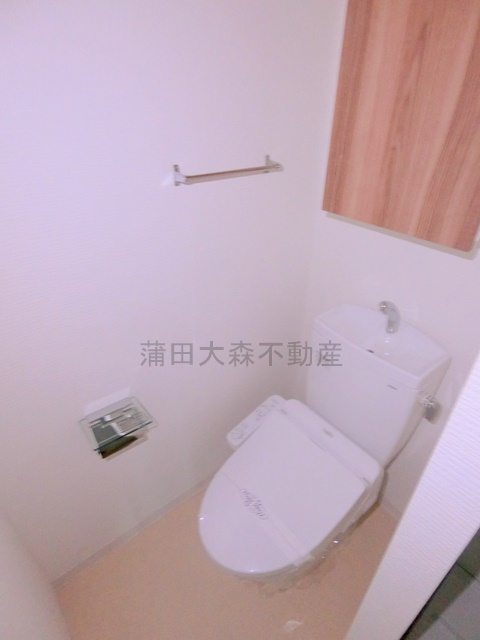 クオリタス品川南のトイレ|温水洗浄便座付きのトイレ
