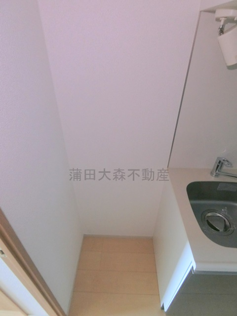 クオリタス品川南のキッチン|冷蔵庫置き場