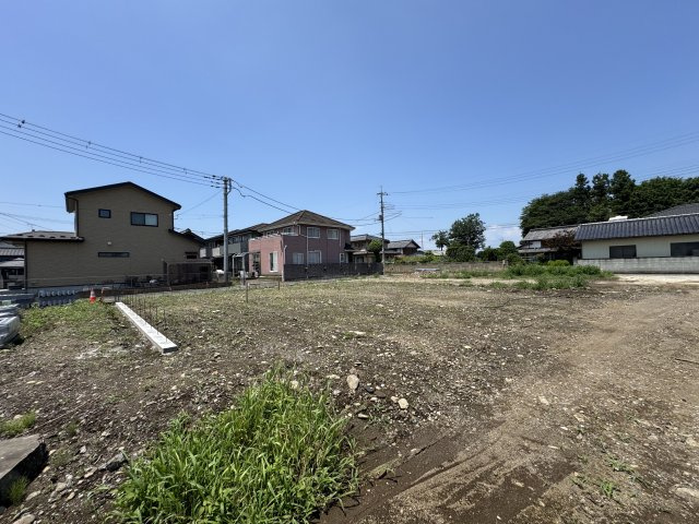 新築　前橋市女屋町全5棟　Blooming　Garden　4号棟の駐車場|現地写真　駐車スペースは並列3台分可能です！
