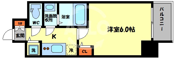 エスリード京橋グレイスの間取り|エスリード京橋グレイス　間取り