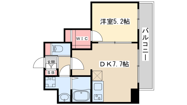 【間取り】 | CREST TAPP新大阪