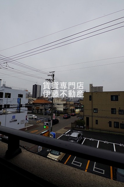 プランドール笠取のバルコニー