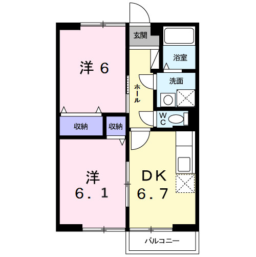 リーベルヴィレッジの間取り|間取図