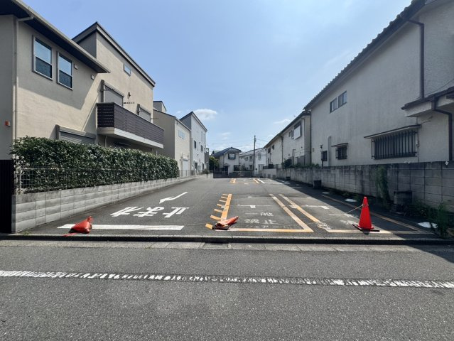 杉並区井草1丁目　駅徒歩4分　低層エリアの限定4区画の外観|西側　2026年8月2日撮影