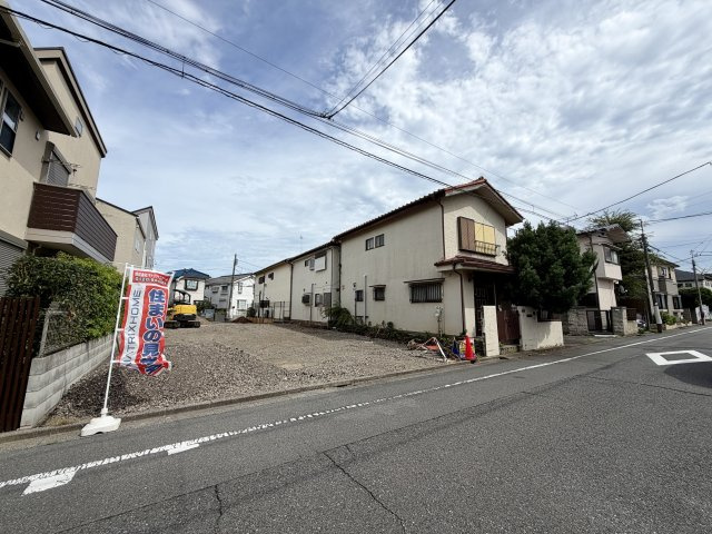 杉並区井草1丁目　ZEH水準×省エネ邸宅　限定4棟の前面道路含む現地写真|西側　2026年8月2日撮影