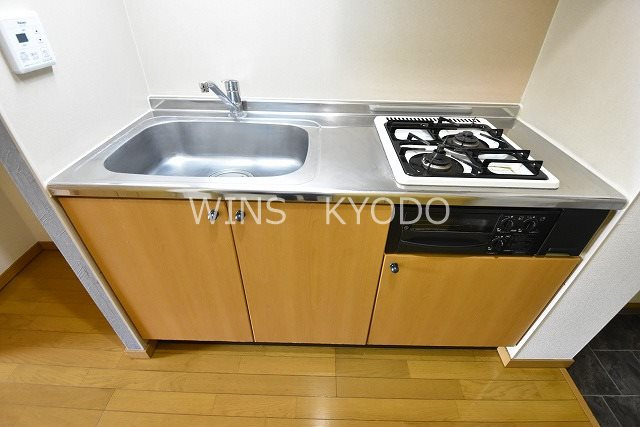 世田谷区経堂１丁目の賃貸マンションのキッチン