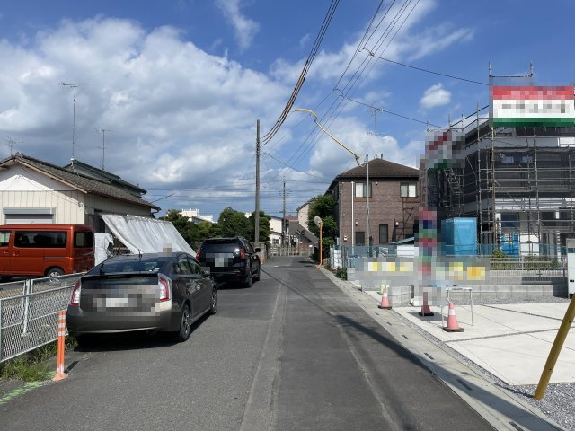 【前面道路含む現地写真】 | 幸手西　Livele Fine　新築戸建　全3棟　1号棟