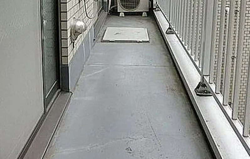 Ｊヒルズのバルコニー