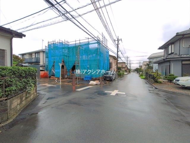 入間市東町7丁目・全1棟　新築一戸建　の前面道路含む現地写真|2026年9月11日撮影