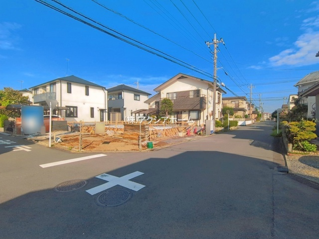 入間市東町7丁目・全1棟　新築一戸建　の前面道路含む現地写真|2026年8月25日撮影