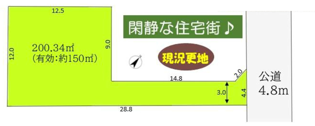 売地／富士見市大字鶴馬