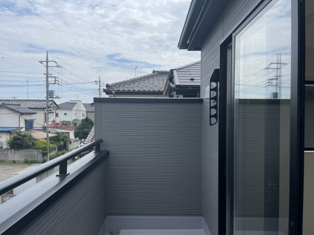 【バルコニー】 | 幸手市東4丁目　新築戸建　全2棟　1号棟