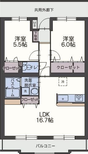 アンビシオンの間取り