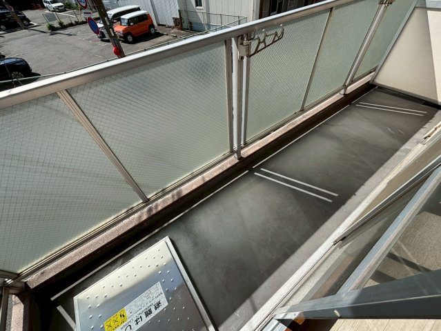 ファーストイン夢前川駅前のバルコニー