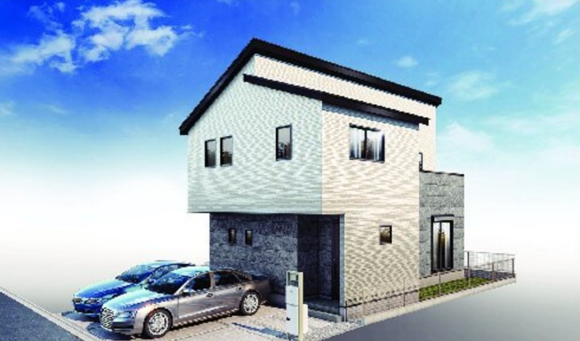 【外観パース】 | 厚木市妻田西　全４棟　新築住宅