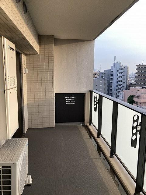 フュージョナル東墨田のバルコニー