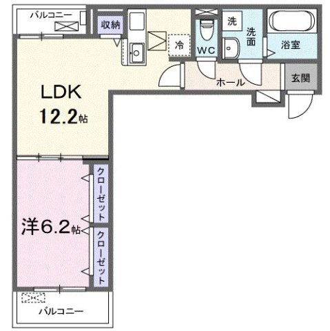 【間取り】 | ラヴィエールⅠ