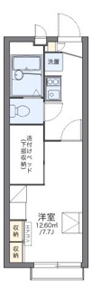 【間取り】 | レオパレス潤 | 代表的な間取のため実際の間取とは異なる場合があります