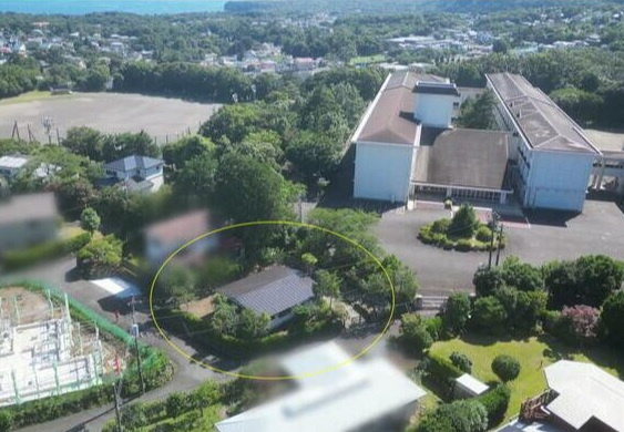 城ヶ崎海岸　バリアフリーにリフォーム済みの平屋建ての周辺