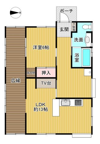 城ヶ崎海岸　バリアフリーにリフォーム済みの平屋建て
