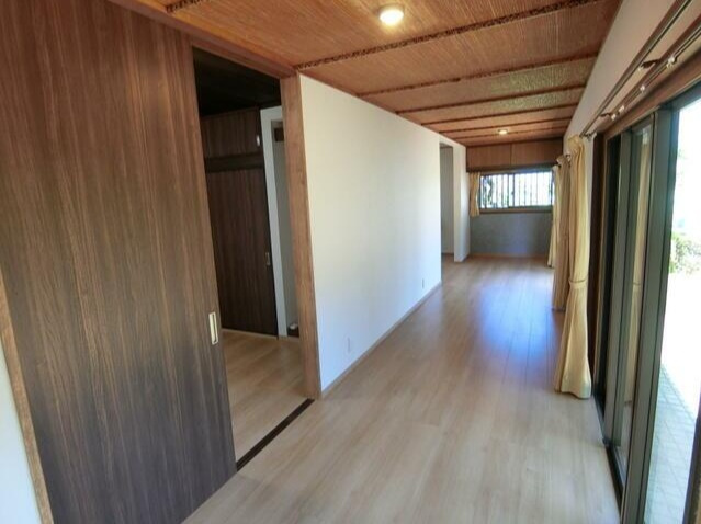 城ヶ崎海岸　バリアフリーにリフォーム済みの平屋建ての内装