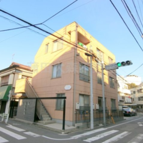 ハレクラニの外観|1997年1月築　鉄骨造地上3階建て
東京都大田区大森中1丁目　京急本線大森町駅徒歩7分