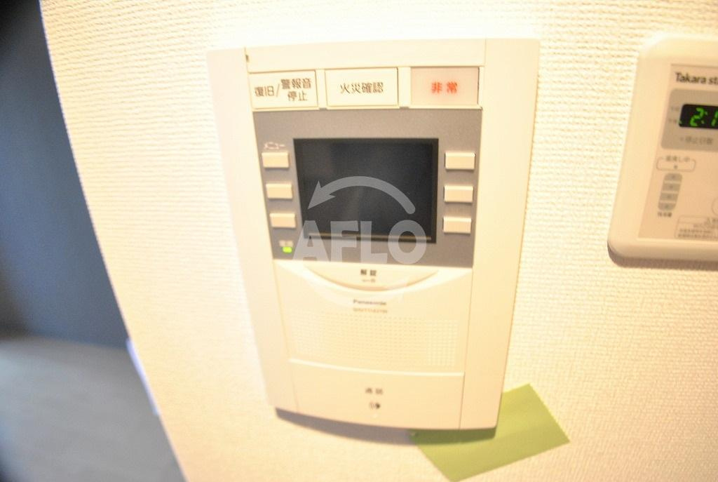 ラシュレエグゼ夕陽丘のセキュリティ|ラシュレエグゼ夕陽丘　TVモニター付きインターホン