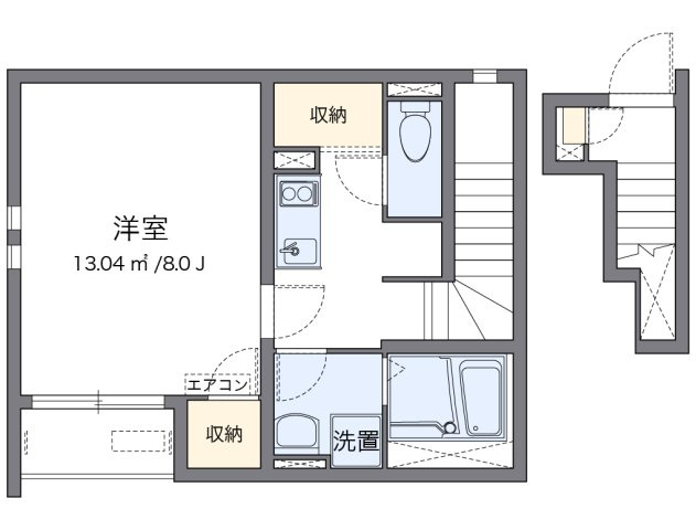 クレイノヤマボウシの間取り|代表的な間取のため実際の間取とは異なる場合があります