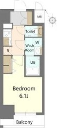 S-RESIDENCE野並駅前broadの間取り