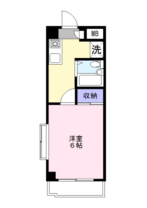 第6泉マンションの間取り
