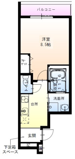 【間取り】 | フジパレス堺南島