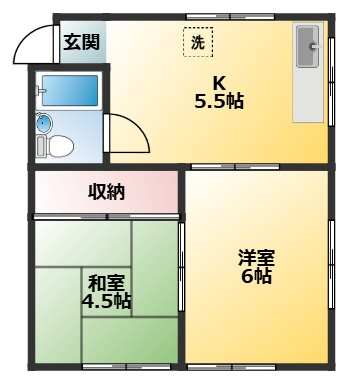 【間取り】 | 髙橋コーポ