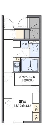 レオパレス大石の間取り