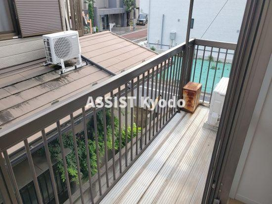 コーポ大井のバルコニー