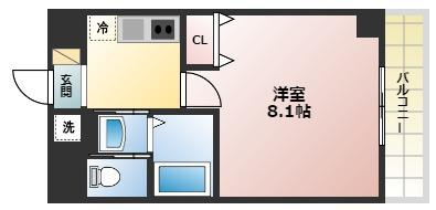 AILE鳴尾の間取り