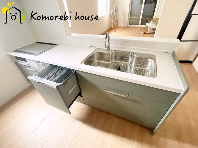 北本市緑1丁目　新築一戸建て　スマート・ワンシティ　04のキッチン|キッチンでお料理をお楽しみください