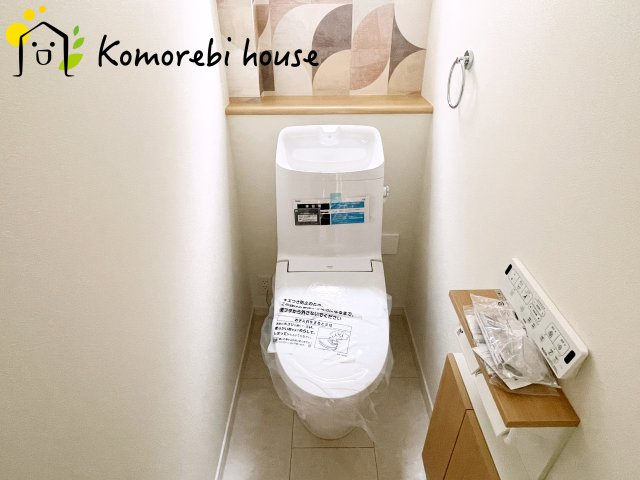 北本市緑1丁目　新築一戸建て　スマート・ワンシティ　04のトイレ|落ち着いたトイレです