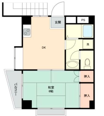 誠ビルの間取り