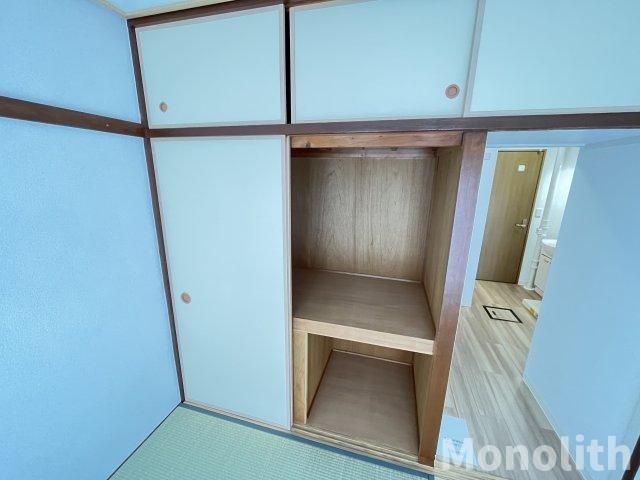 鶴山台38号棟の収納