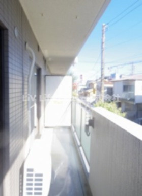 リヴェール滝山のバルコニー