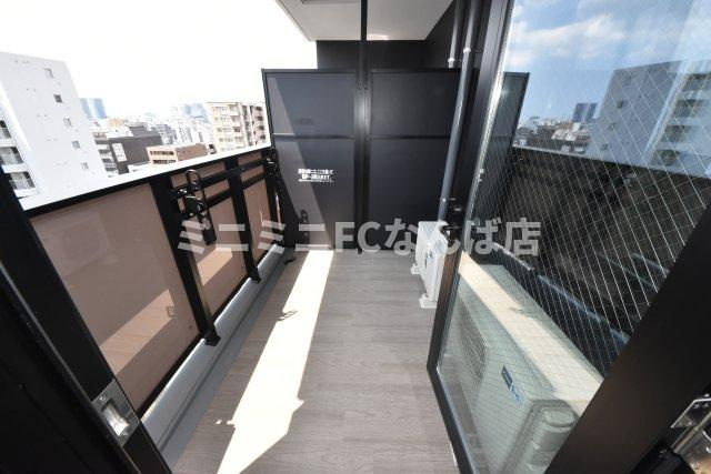 S-RESIDENCE谷町六丁目aloのバルコニー