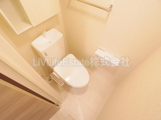 パークサイドアサミA棟　旧D-room南沢3丁目AB　A棟のトイレ
