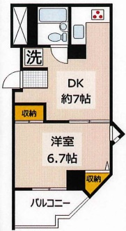 シティ音羽の間取り