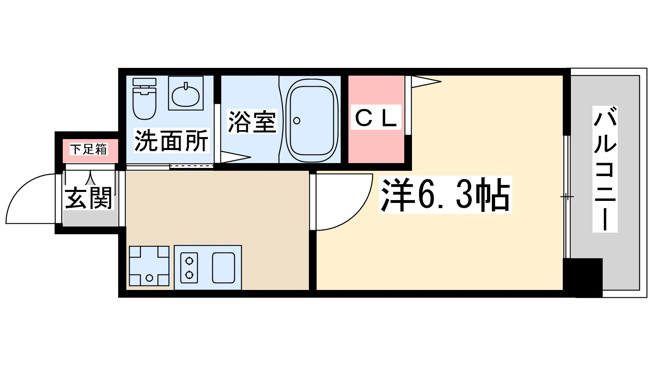 【間取り】 | SWISS梅田東