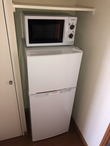 レオパレス眺望のその他|電子レンジ　冷蔵庫付き